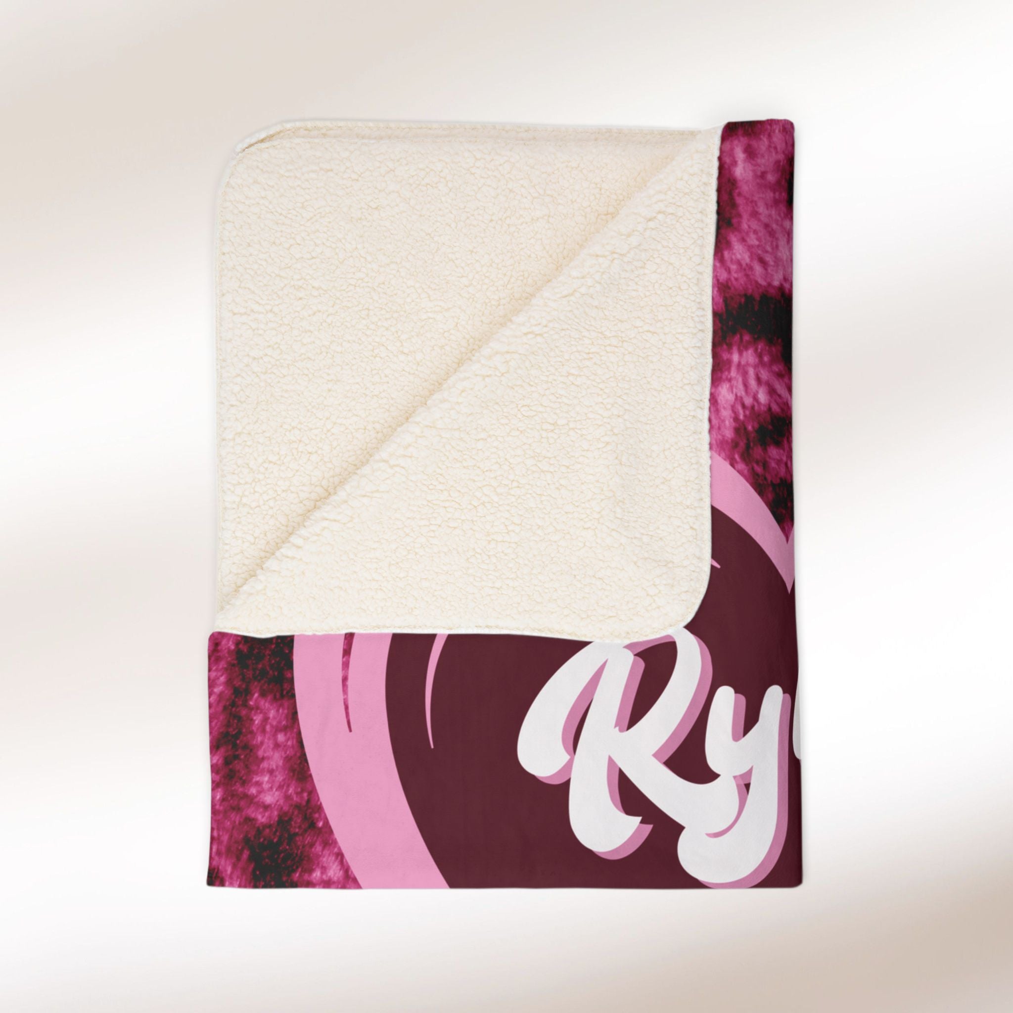 Can-Am Ryker Animal Print Fleece Sherpa Blanket