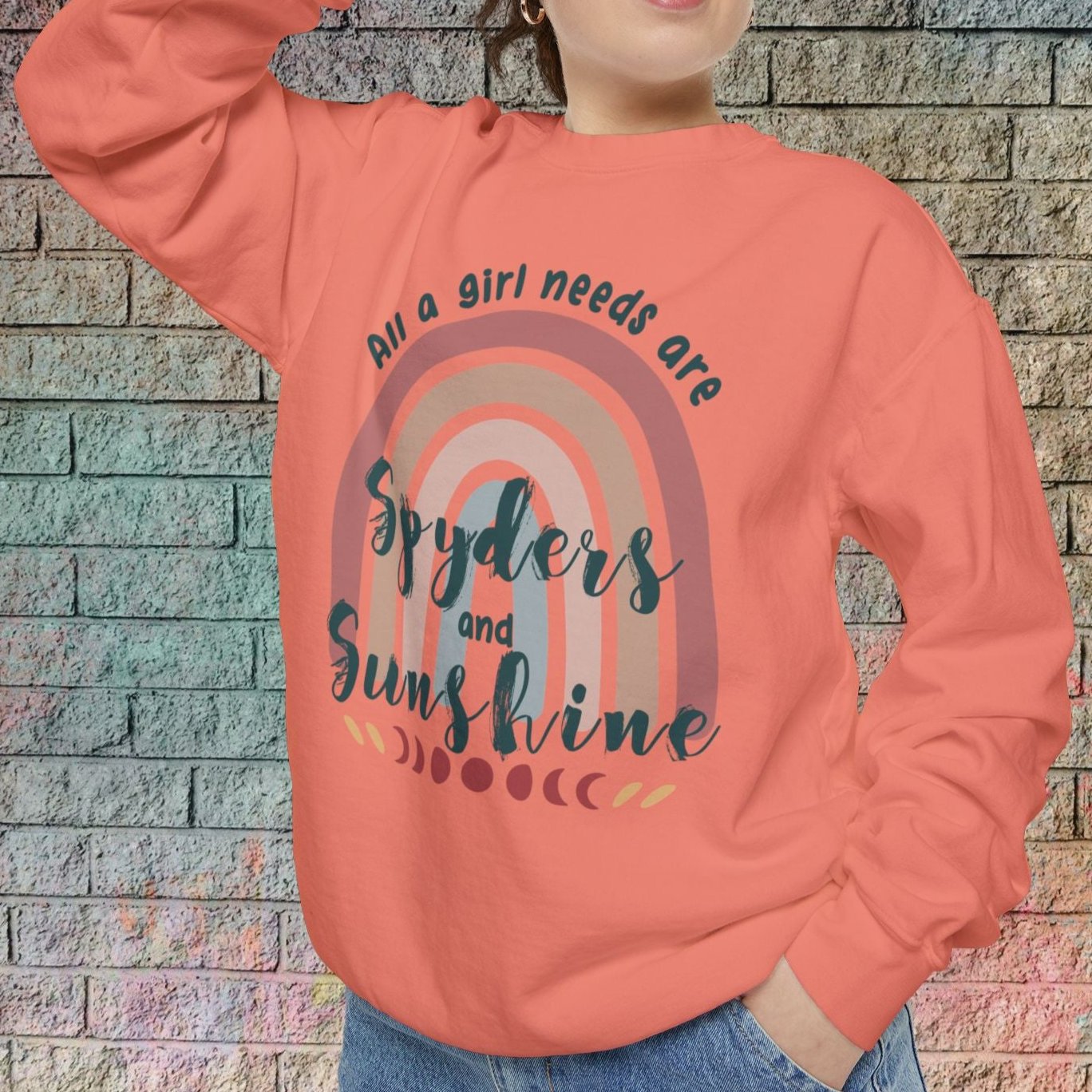 Women's Retro Can-Am Spyder Crew Neck Sweatshirt