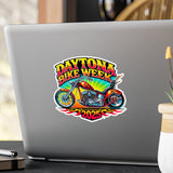 Daytona Bike Week 2025 Retro Motorcycle Decal