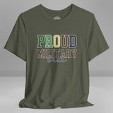 Proud Military Brat Crew Neck TShirt