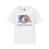 Motorcyclist Map Crew Neck TShirt