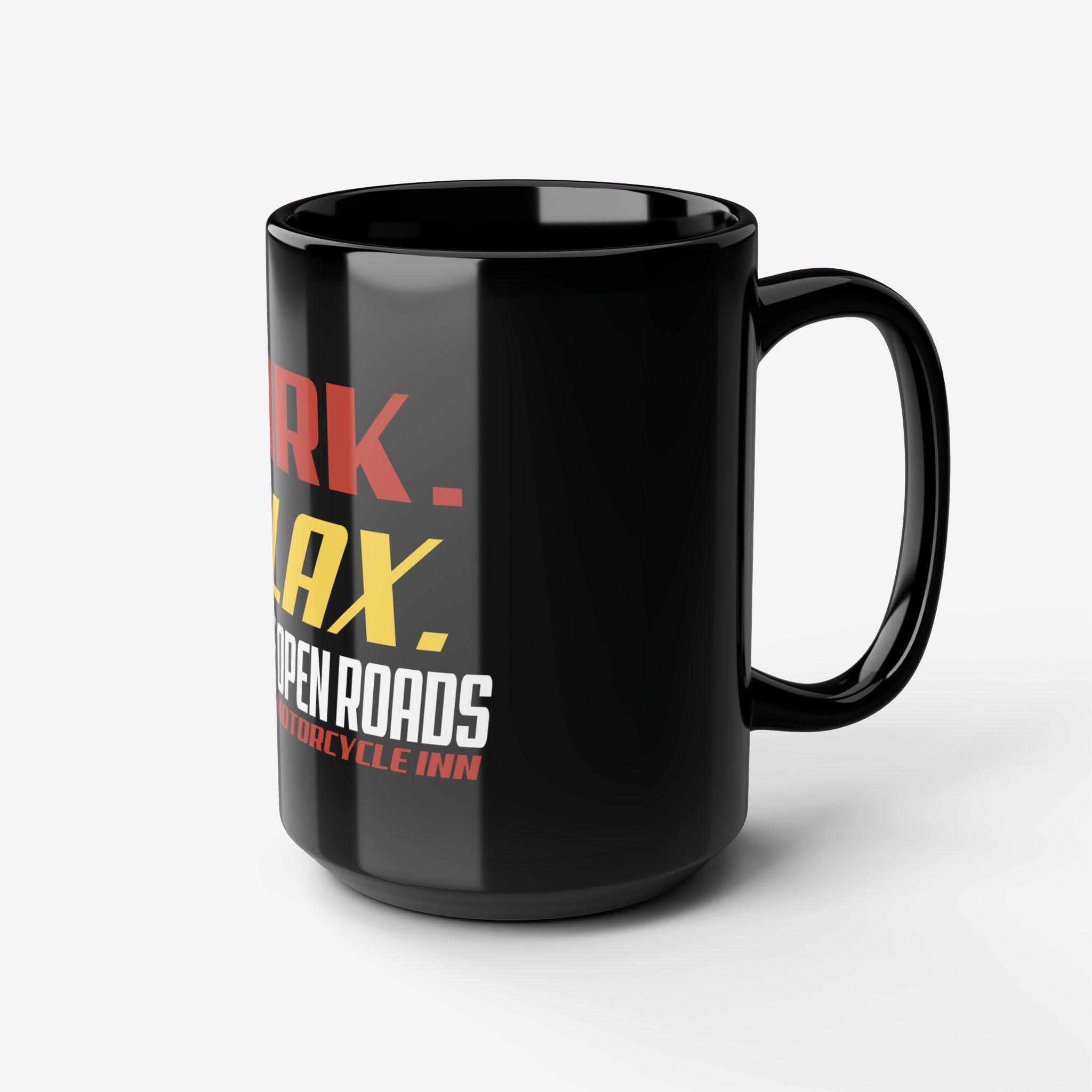 Motorcycle Inn Park Relax Dream Ceramic Coffee Mug 15oz