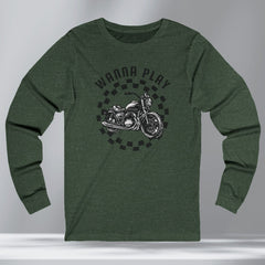 Motorcycle Culture Long Sleeve Crew Neck TShirt