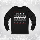 Ugly Christmas Long Sleeve Crew Neck TShirt