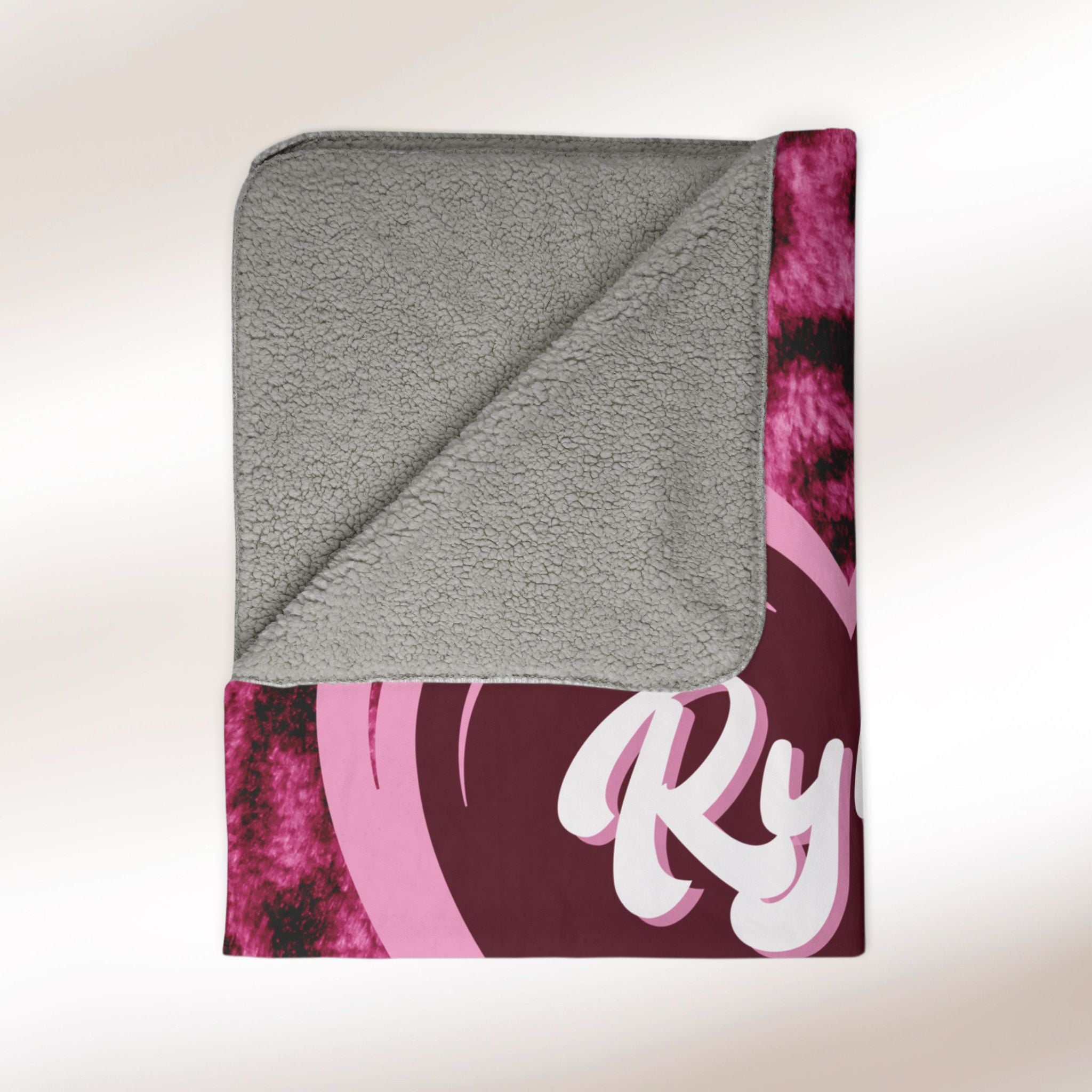 Can-Am Ryker Animal Print Fleece Sherpa Blanket