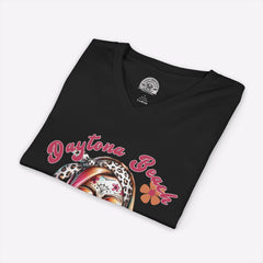 Daytona Bike Week 2026 Hipster Skull Women's V-Neck