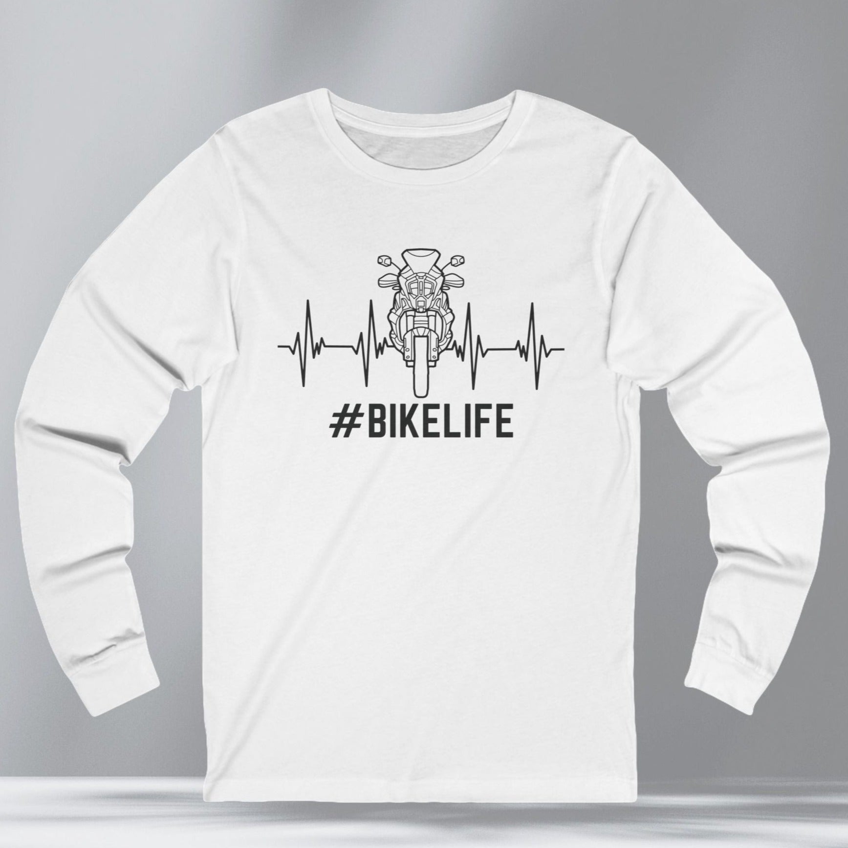 Motorcycle Culture Long Sleeve Crew Neck TShirt