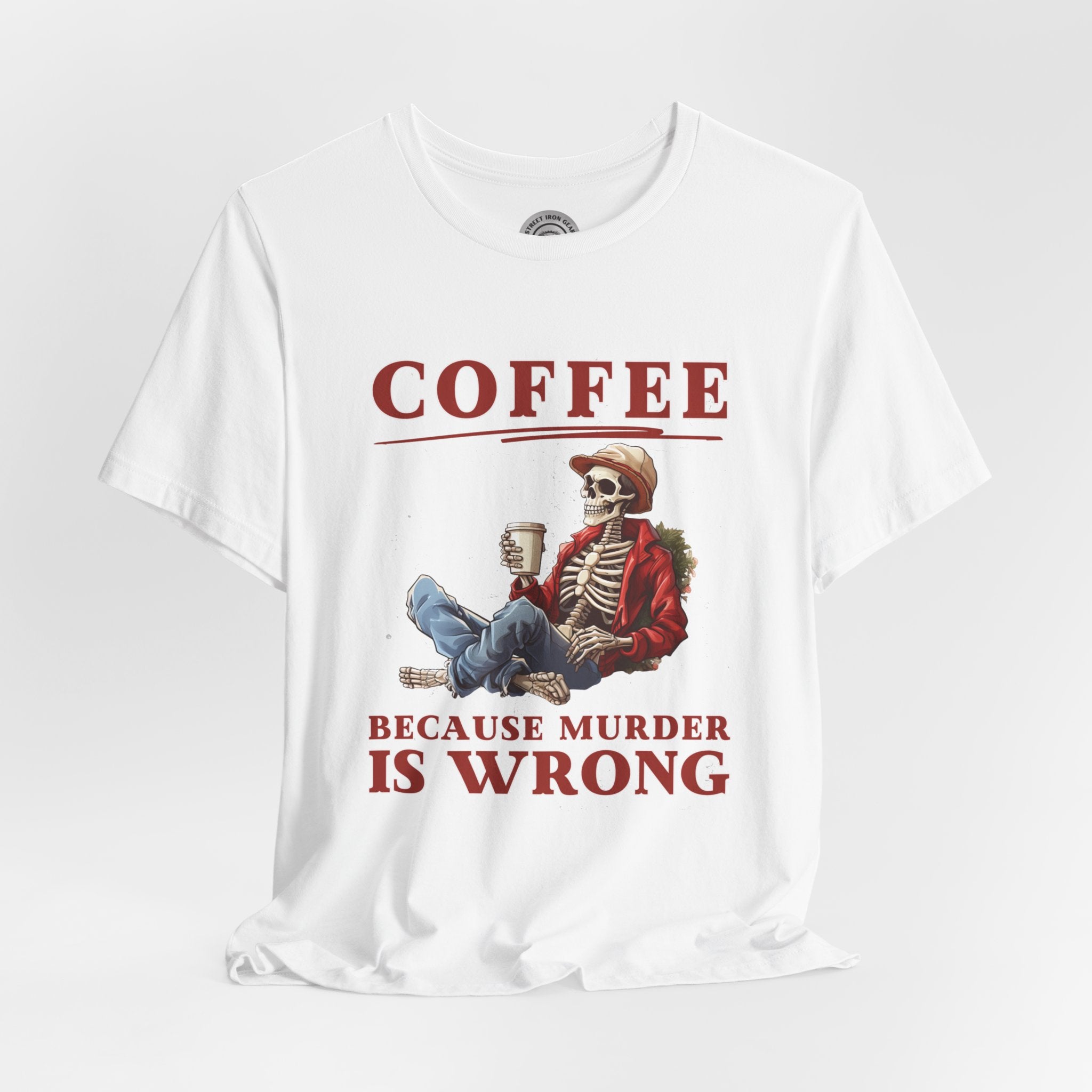 Funny Coffee Crew Neck TShirt