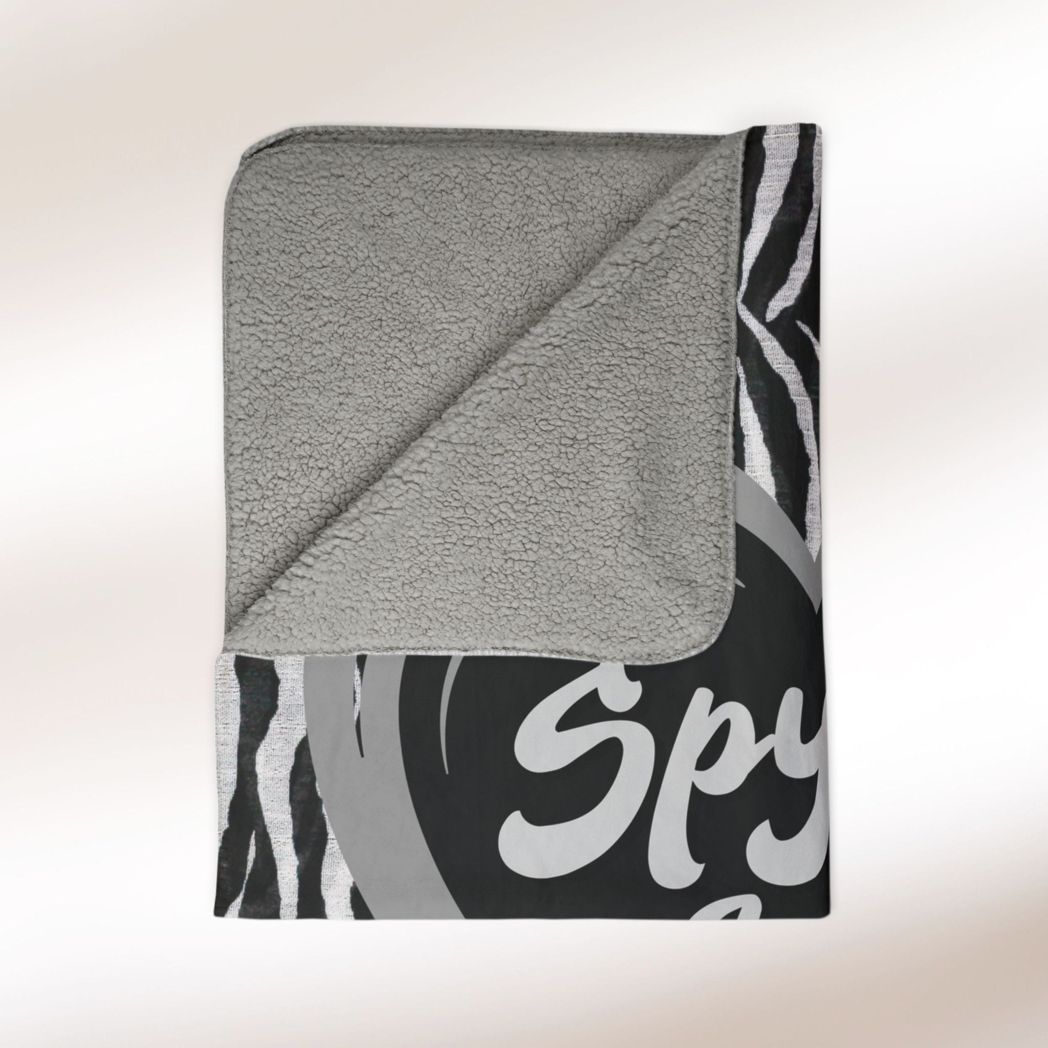 Can-Am Spyder Animal Print Fleece Sherpa Blanket