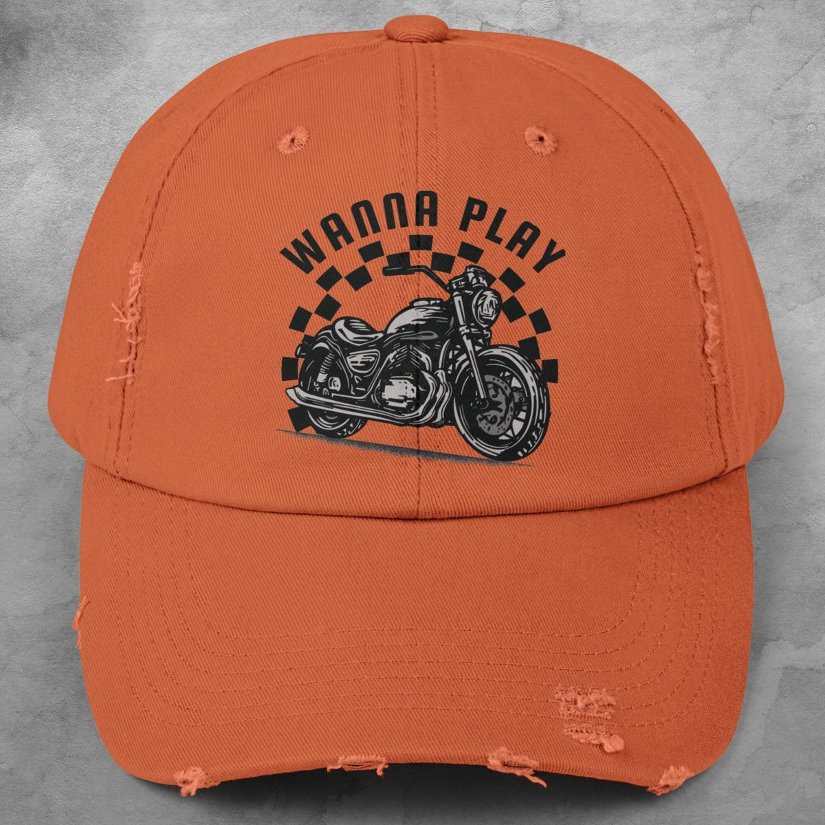 Motorcycle Culture Unisex Distressed Dad Hat