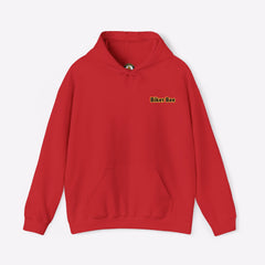 Biker Bee Christmas Riding Pullover Hoodie by Motorcycle Inn