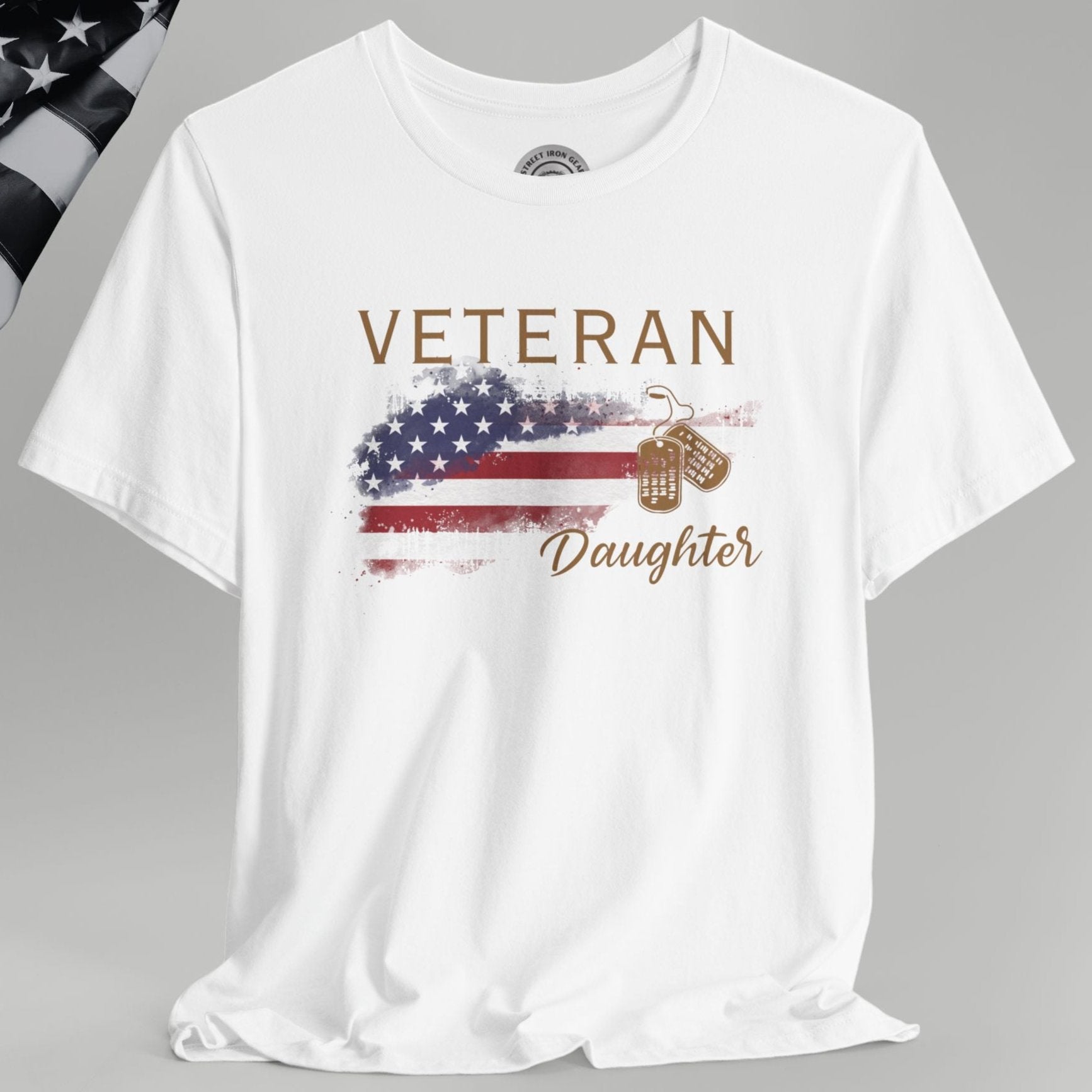 American Veteran Daughter Crew Neck TShirt