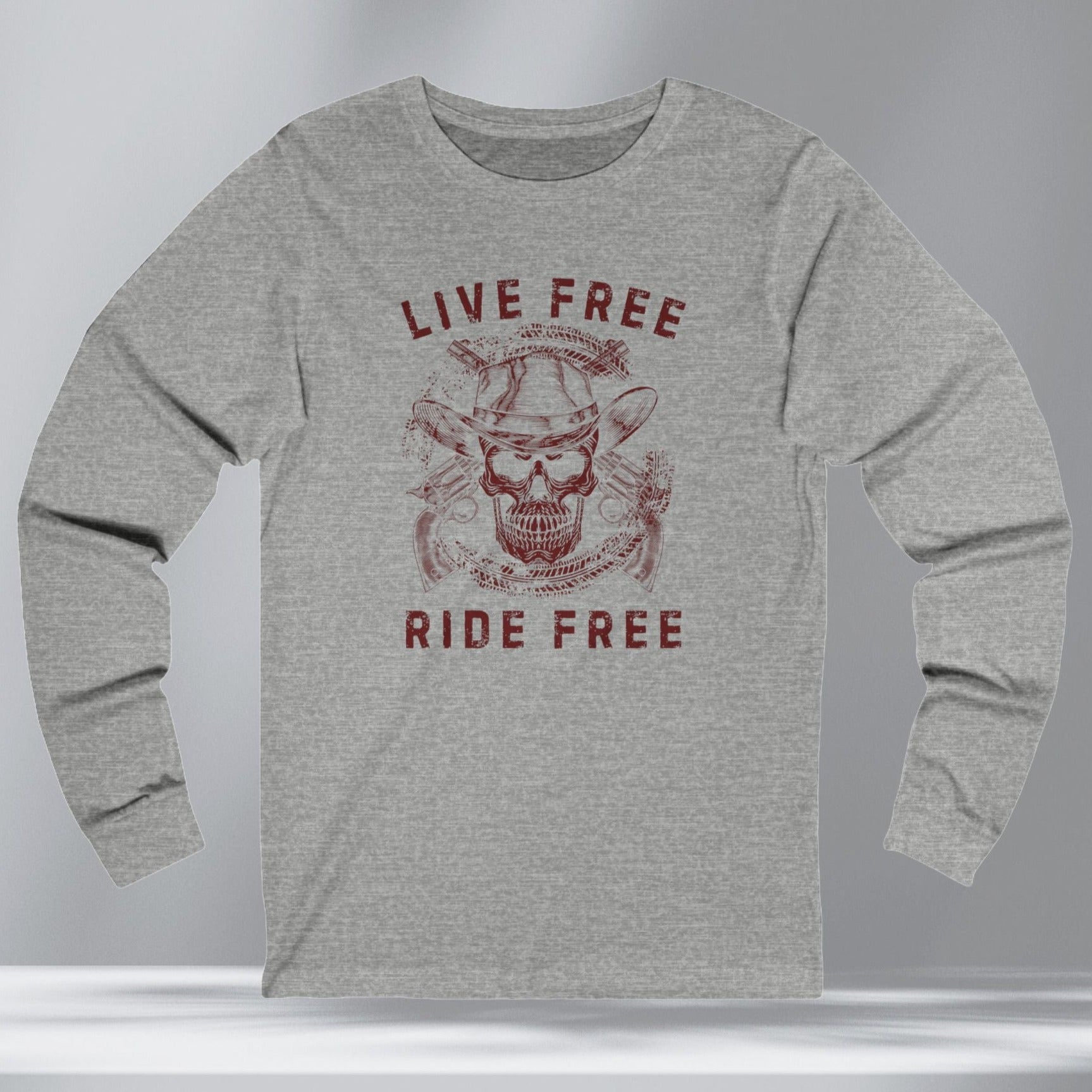 Motorcycle Culture Long Sleeve Crew Neck TShirt