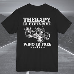 Wind is Free Can-Am Spyder | Ryker Customized Crew Neck TShirt