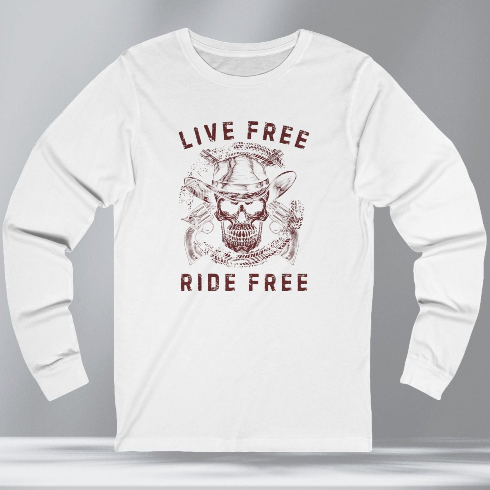 Motorcycle Culture Long Sleeve Crew Neck TShirt