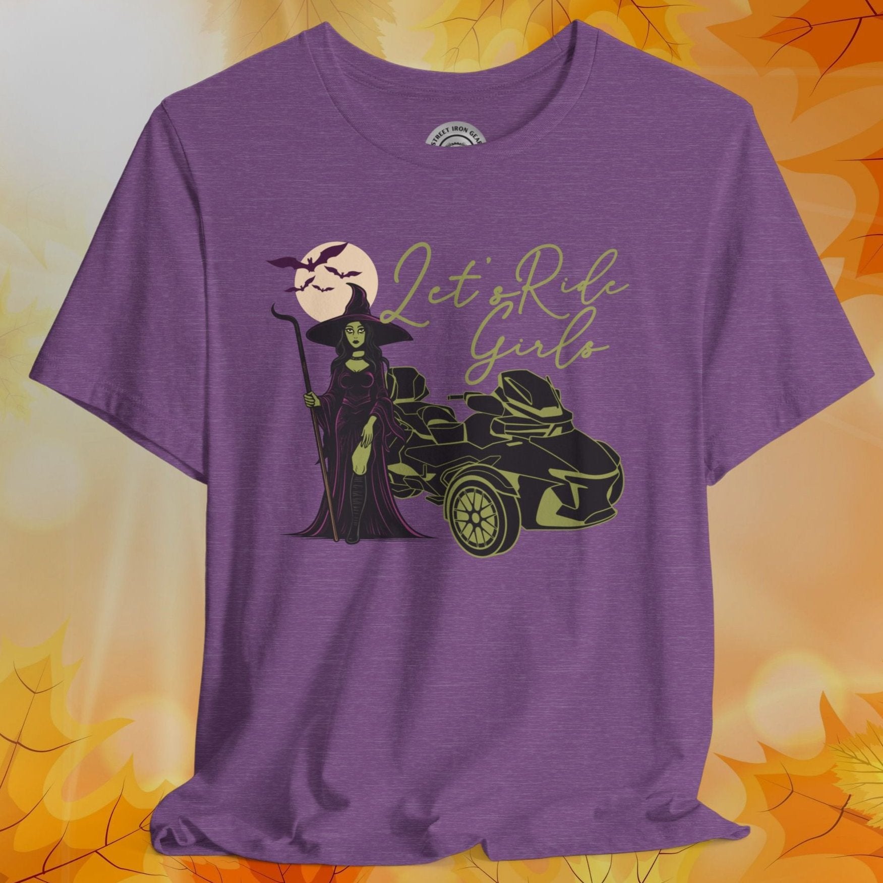 Can-Am Spyder Let's Ride Girls Halloween Crew Neck TShirt