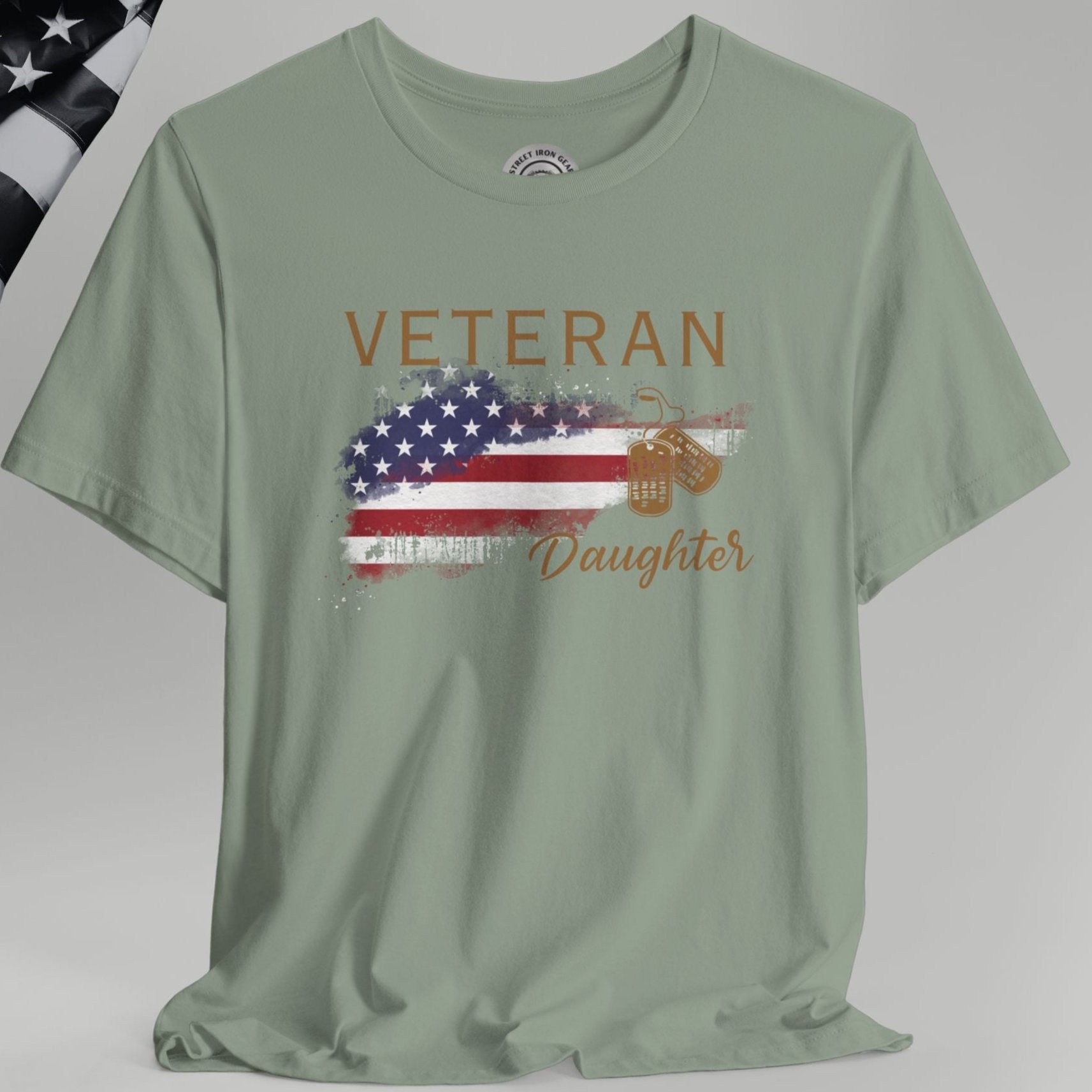 American Veteran Daughter Crew Neck TShirt