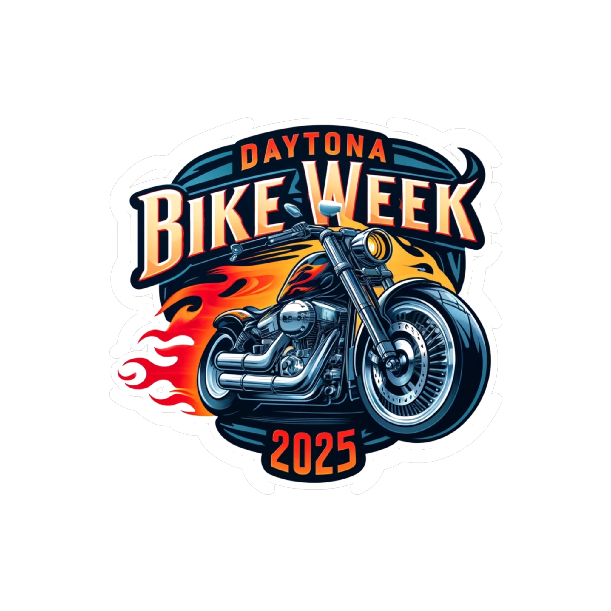 Daytona Bike Week 2025 Motorcycle Decal