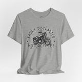 Funny Motorcycle Crew Neck TShirt