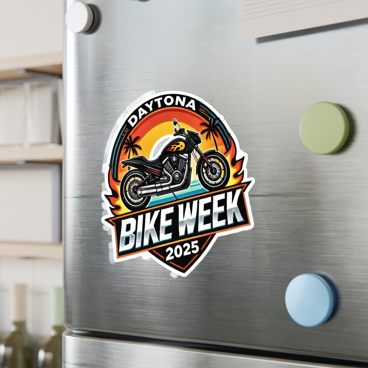 Daytona Bike Week 2025 Vintage Motorcycle Decal