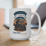 Motorcycle Ceramic Coffee Mug 15oz