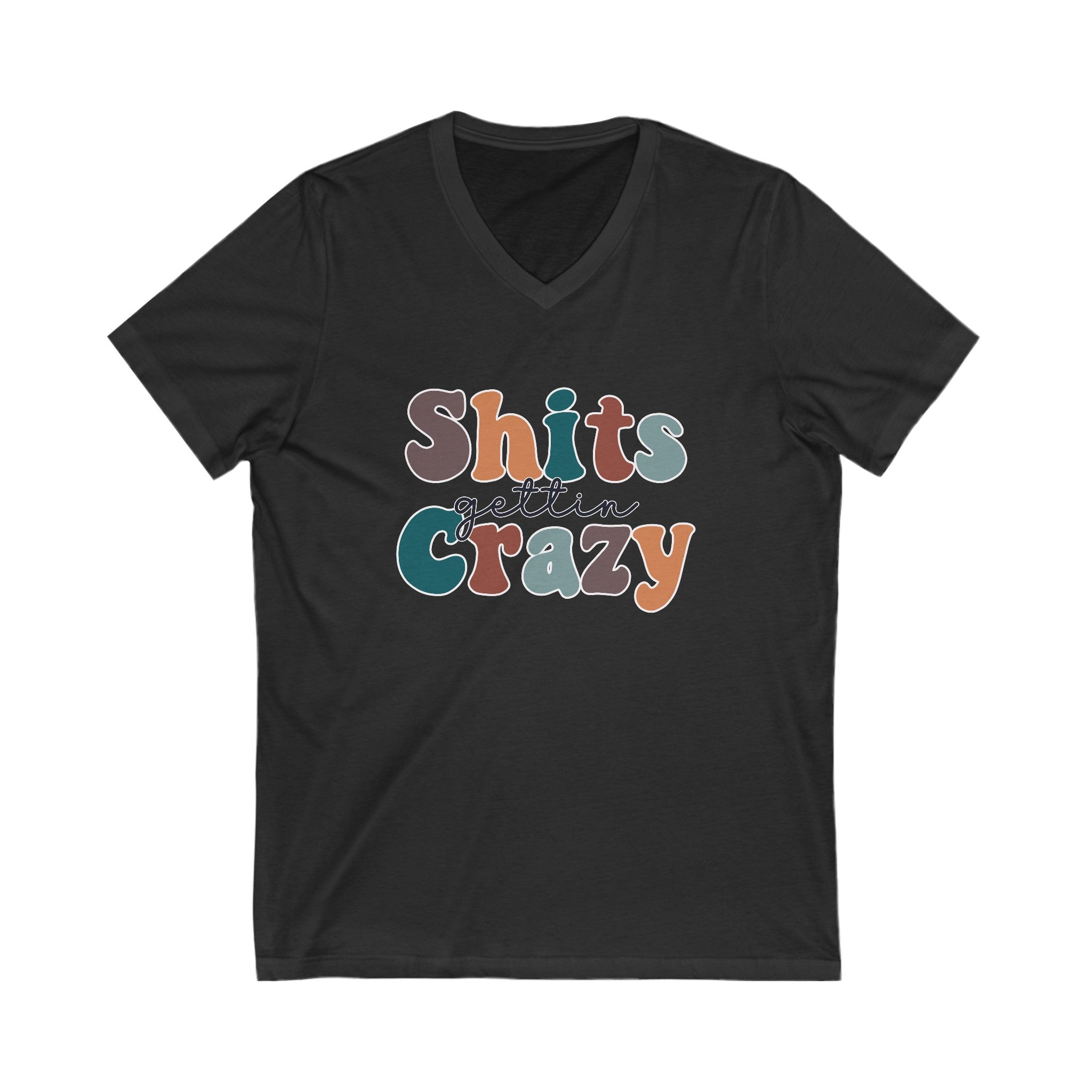 Funny Ladies Vneck TShirt