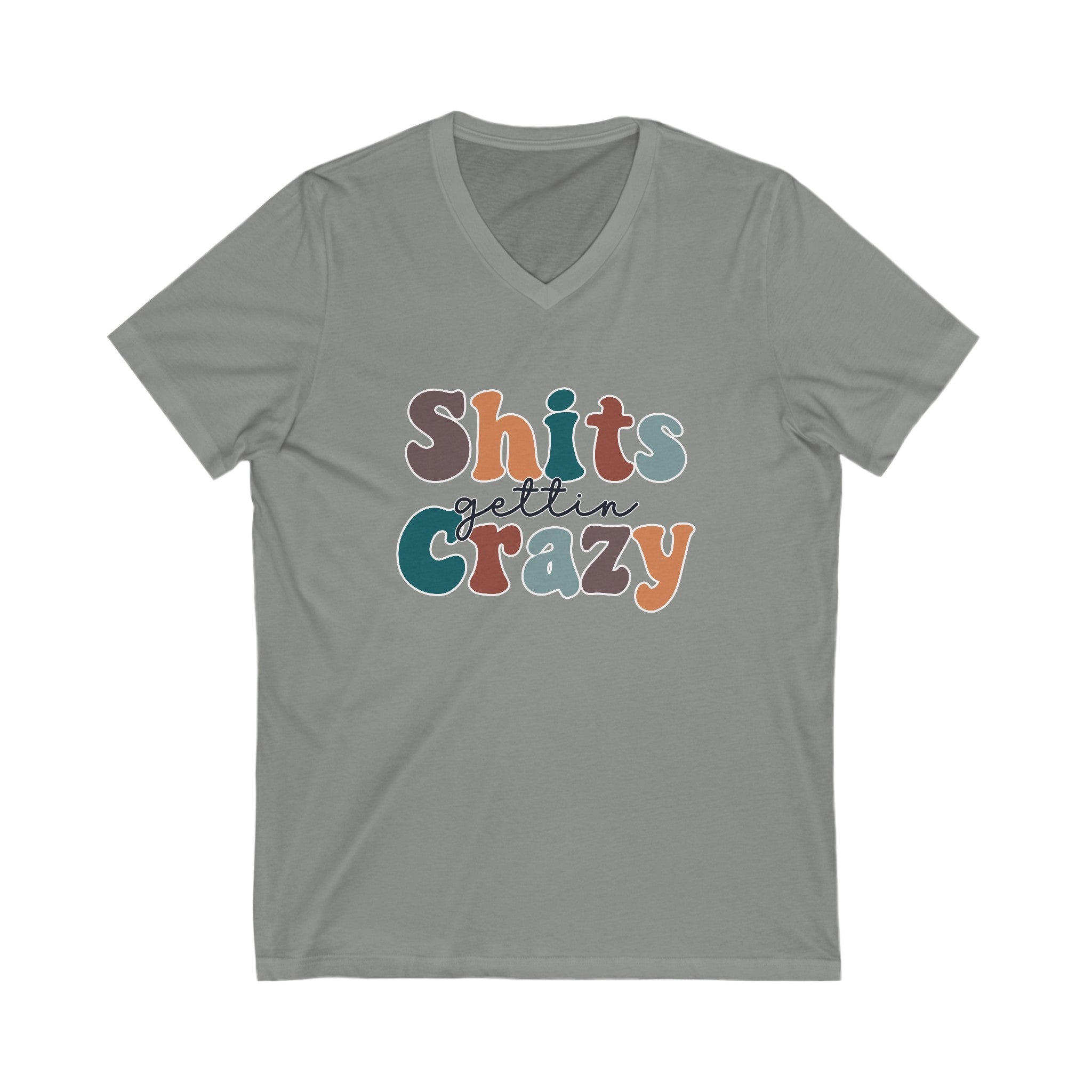 Funny Ladies Vneck TShirt