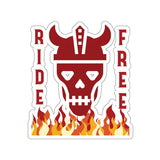 Viking Biker Motorcycle and Helmet Decal