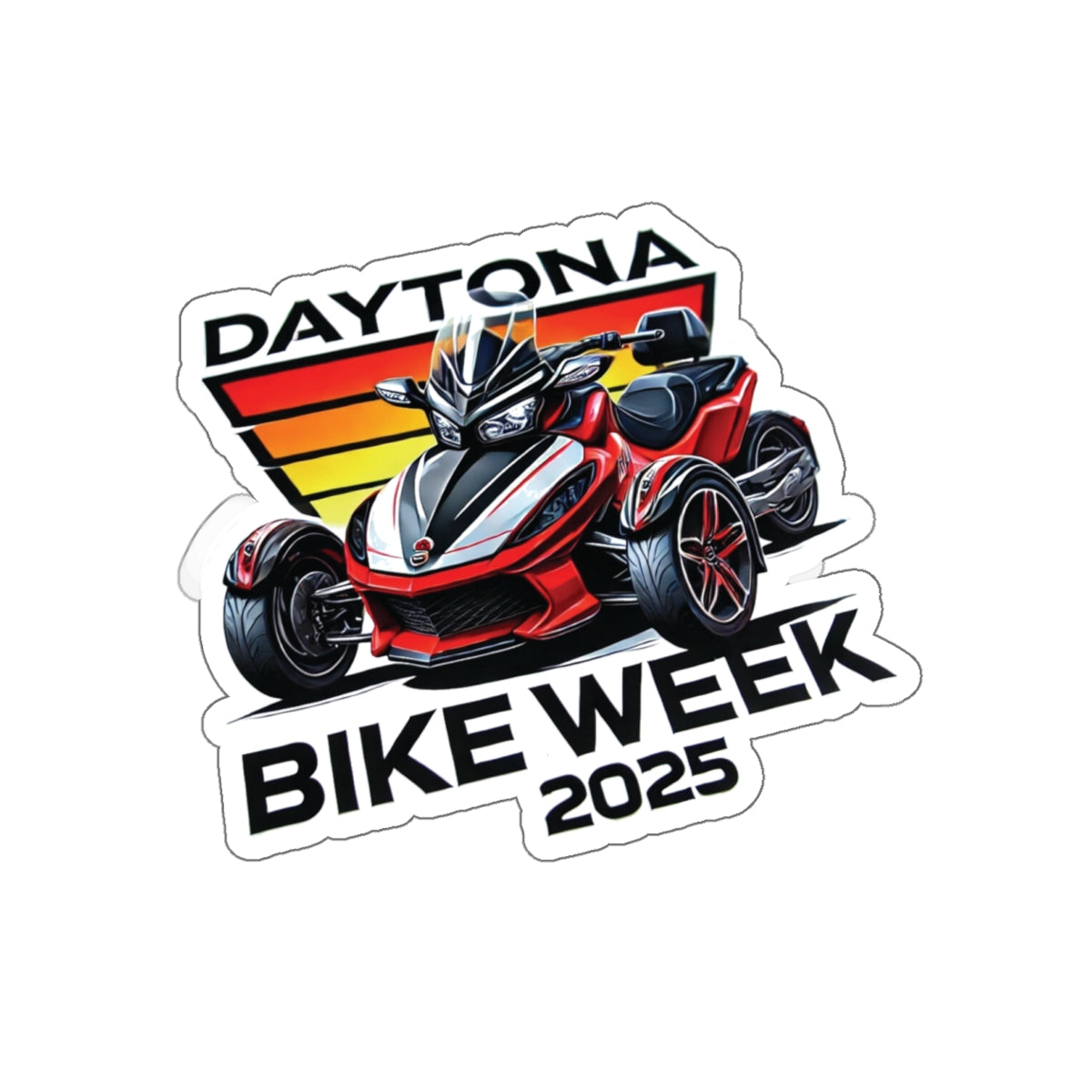 Daytona Bike Week 2025 Can-Am Spyder Decal