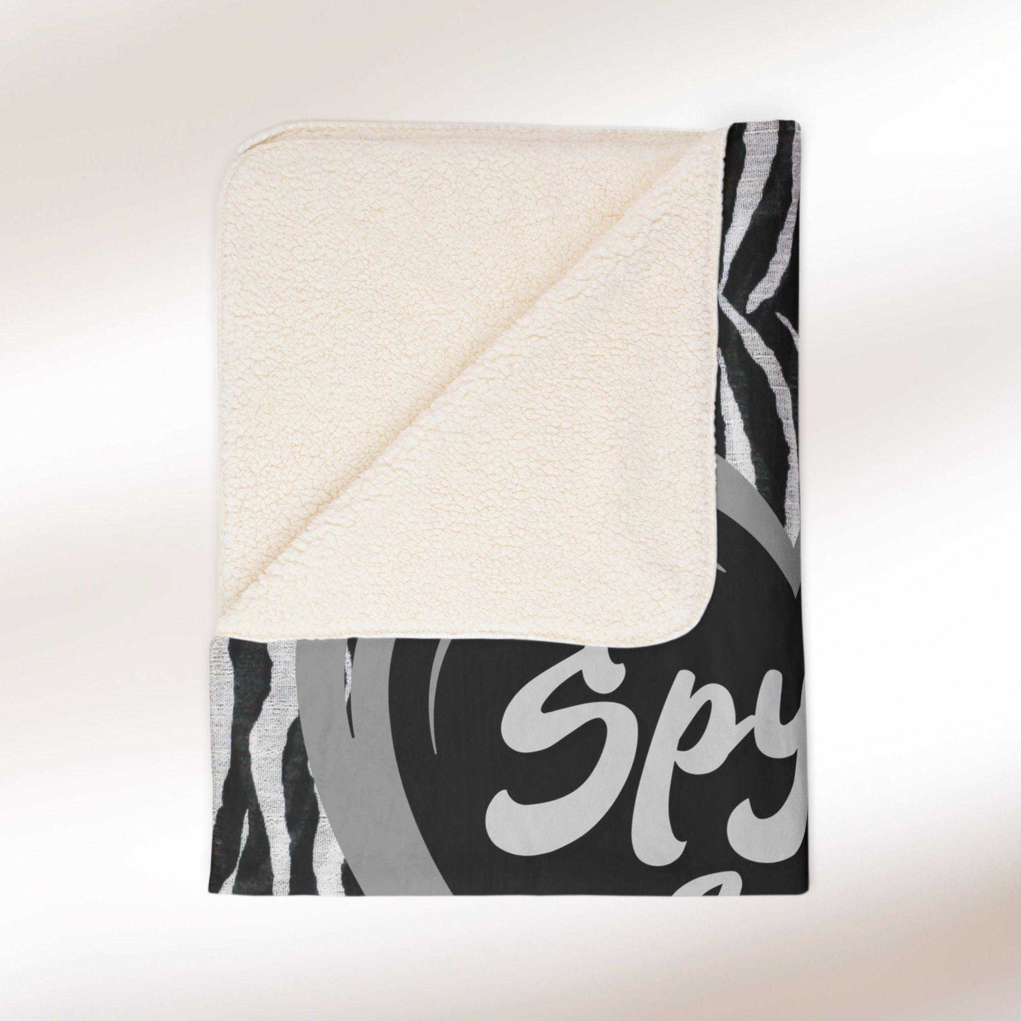 Can-Am Spyder Animal Print Fleece Sherpa Blanket