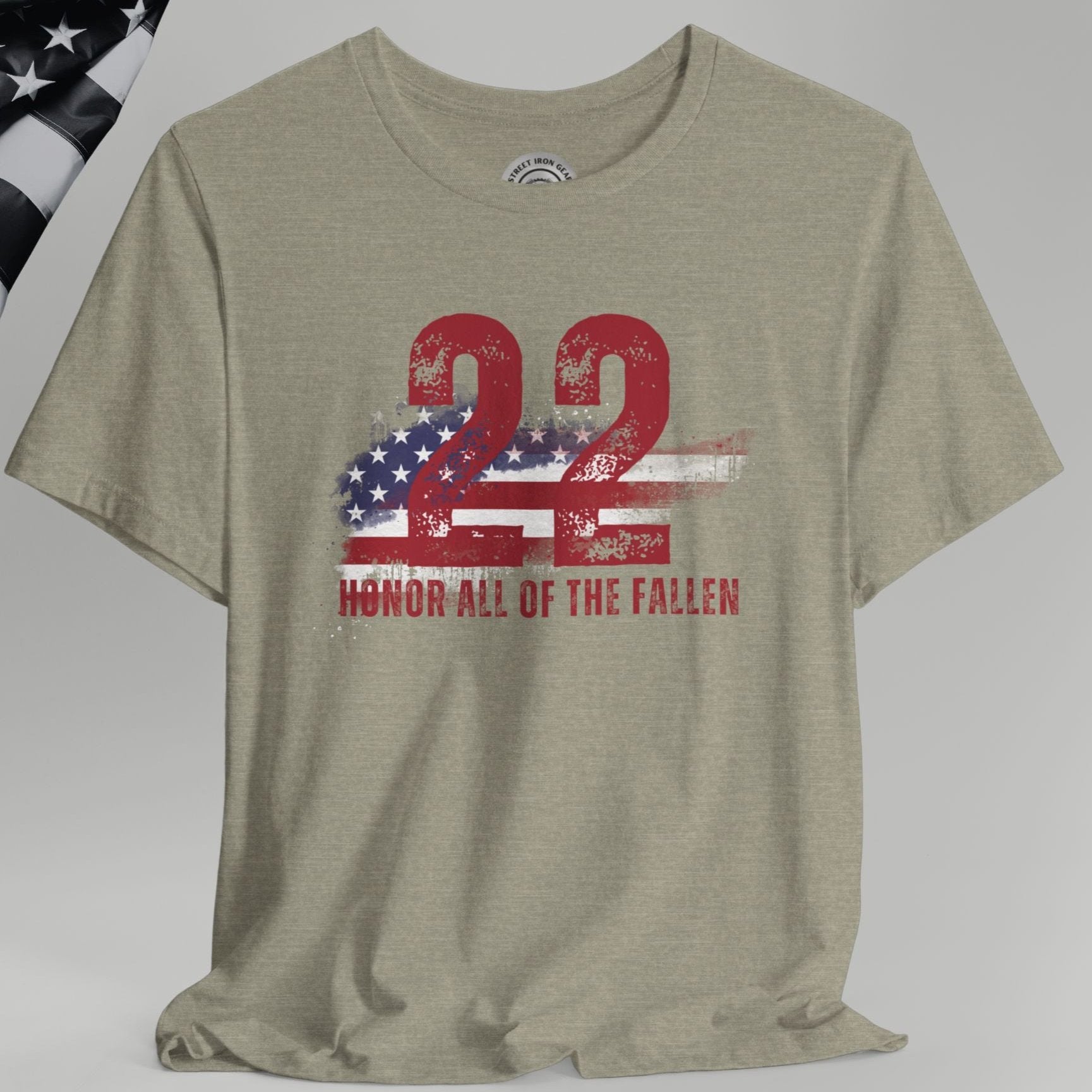 American Veteran 22 Crew Neck TShirt