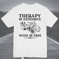 Wind is Free Can-Am Spyder | Ryker Customized Crew Neck TShirt