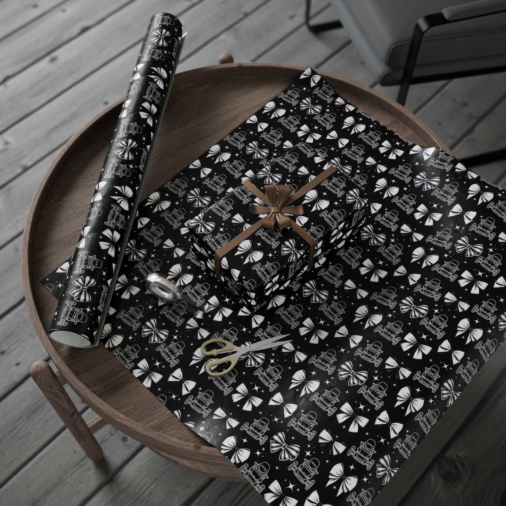 Can-Am Spyder Christmas Bows Gift Wrap
