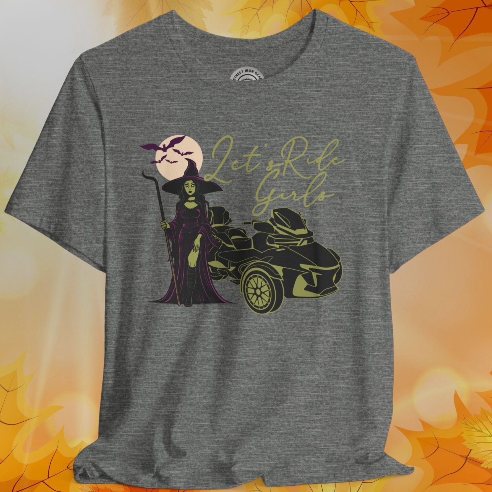 Can-Am Spyder Let's Ride Girls Halloween Crew Neck TShirt