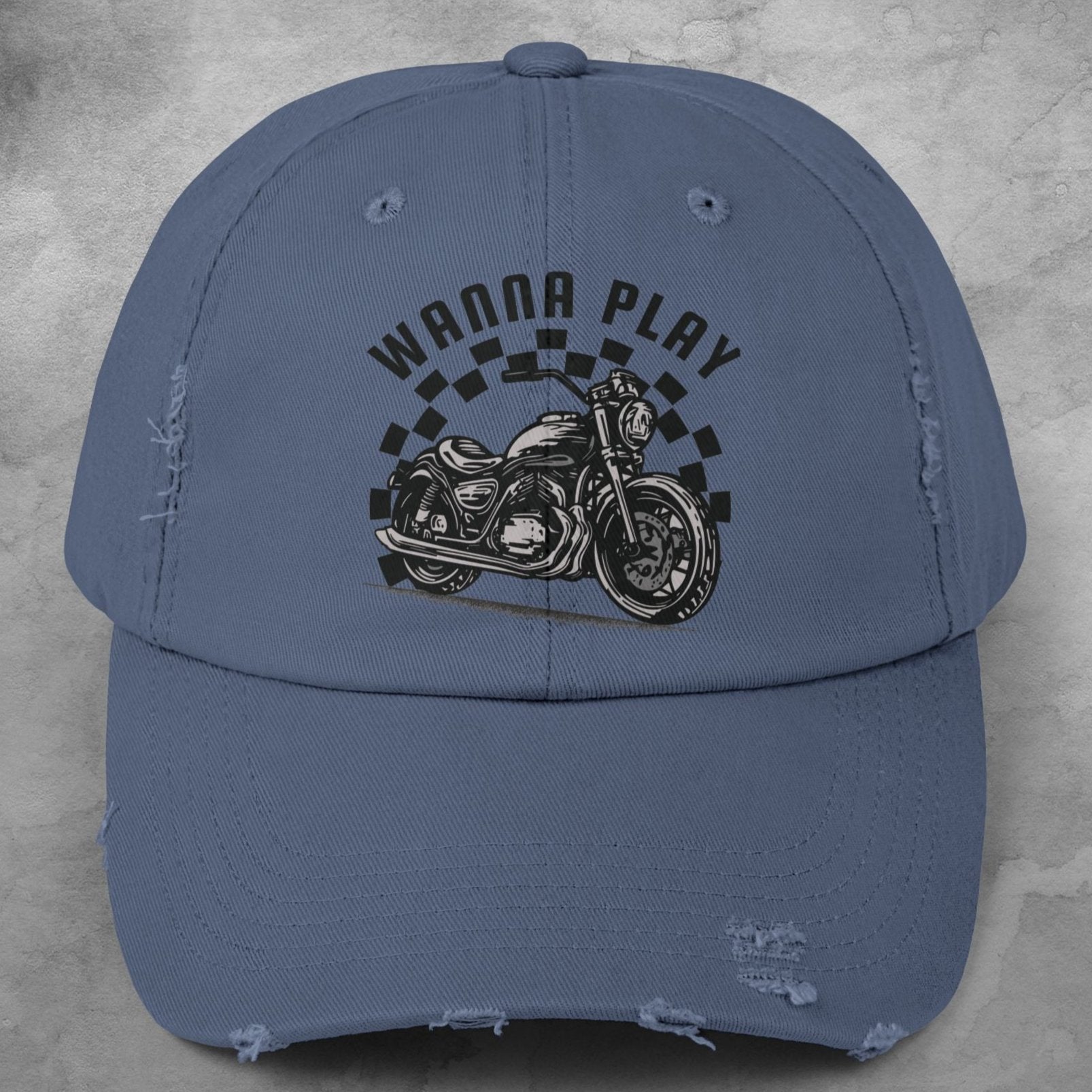 Motorcycle Culture Unisex Distressed Dad Hat