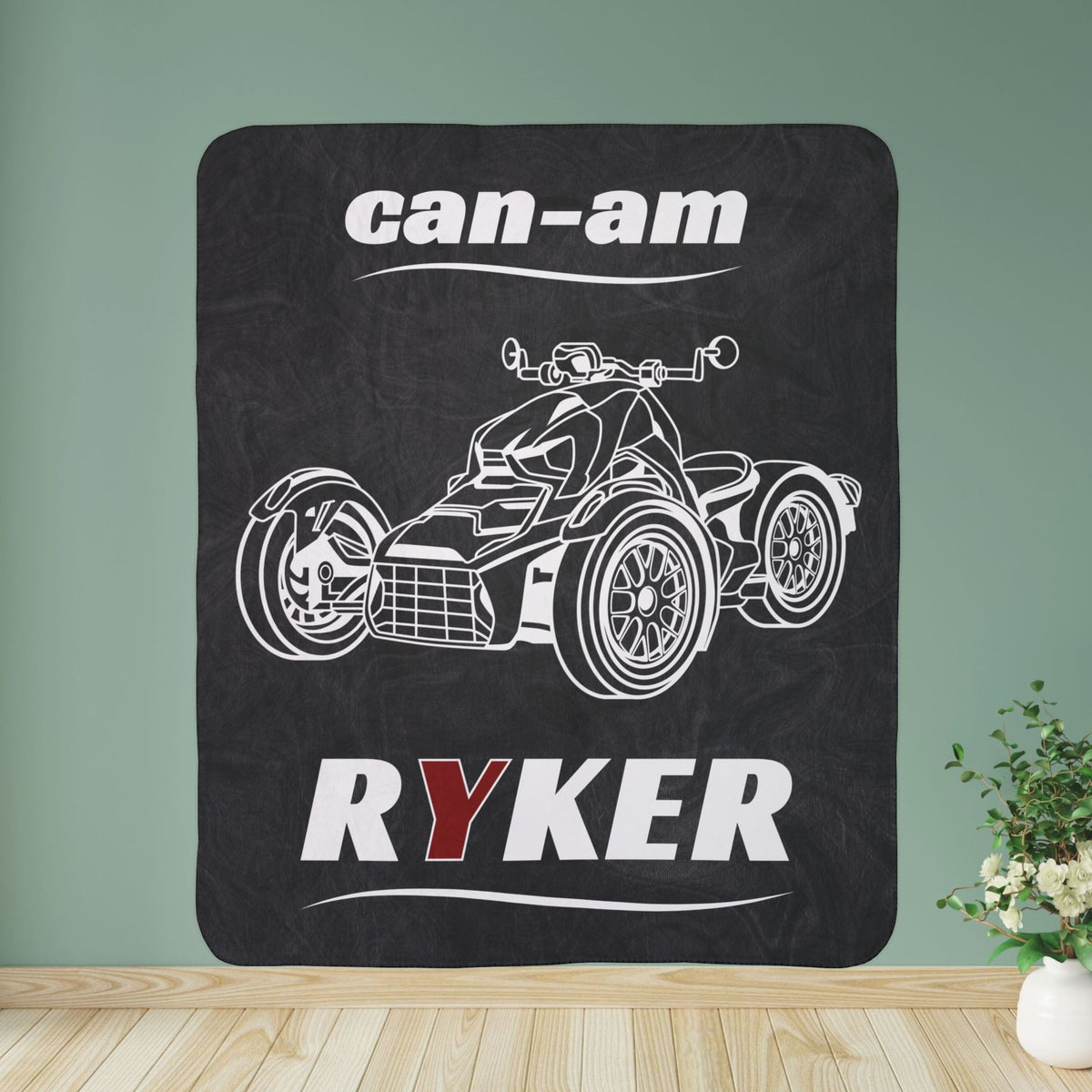 Can-Am Ryker Sherpa Fleece Blanket