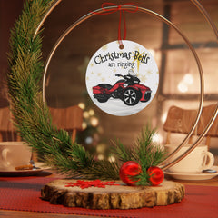 Can-Am Spyder F3 Aluminum Christmas Ornament