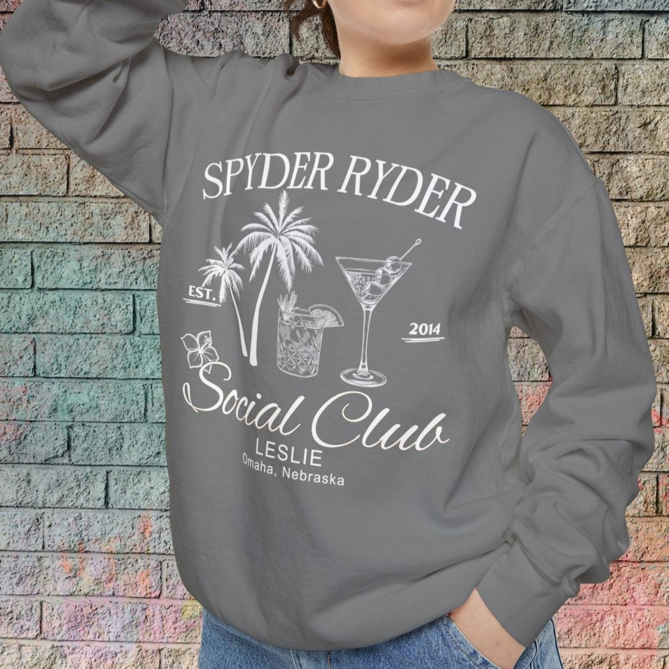 Can-Am Spyder Ryder Crew Neck Sweatshirt (Customizable)