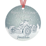 Can-Am Ryker Aluminum Christmas Ornament (Customizable)