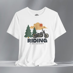 Miles are my Mediation Motorcycle Crew Neck TShirt