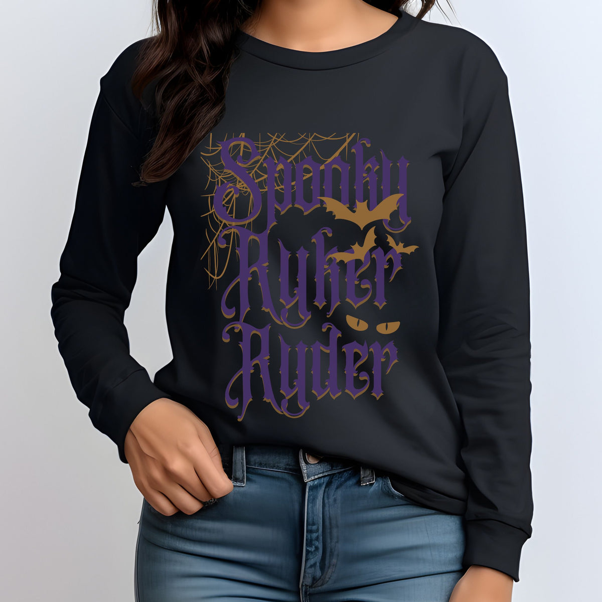 Can-Am Ryker Halloween Long Sleeve Crew Neck TShirt