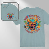 Ohio Bike Rally 2024 Tiki Demon Crew Neck TShirt