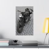 Vintage Motorbike Poster