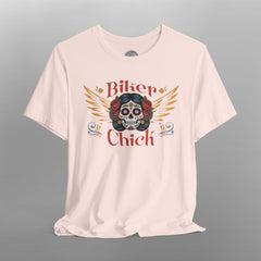 Biker Chick Day of the Dead TShirt