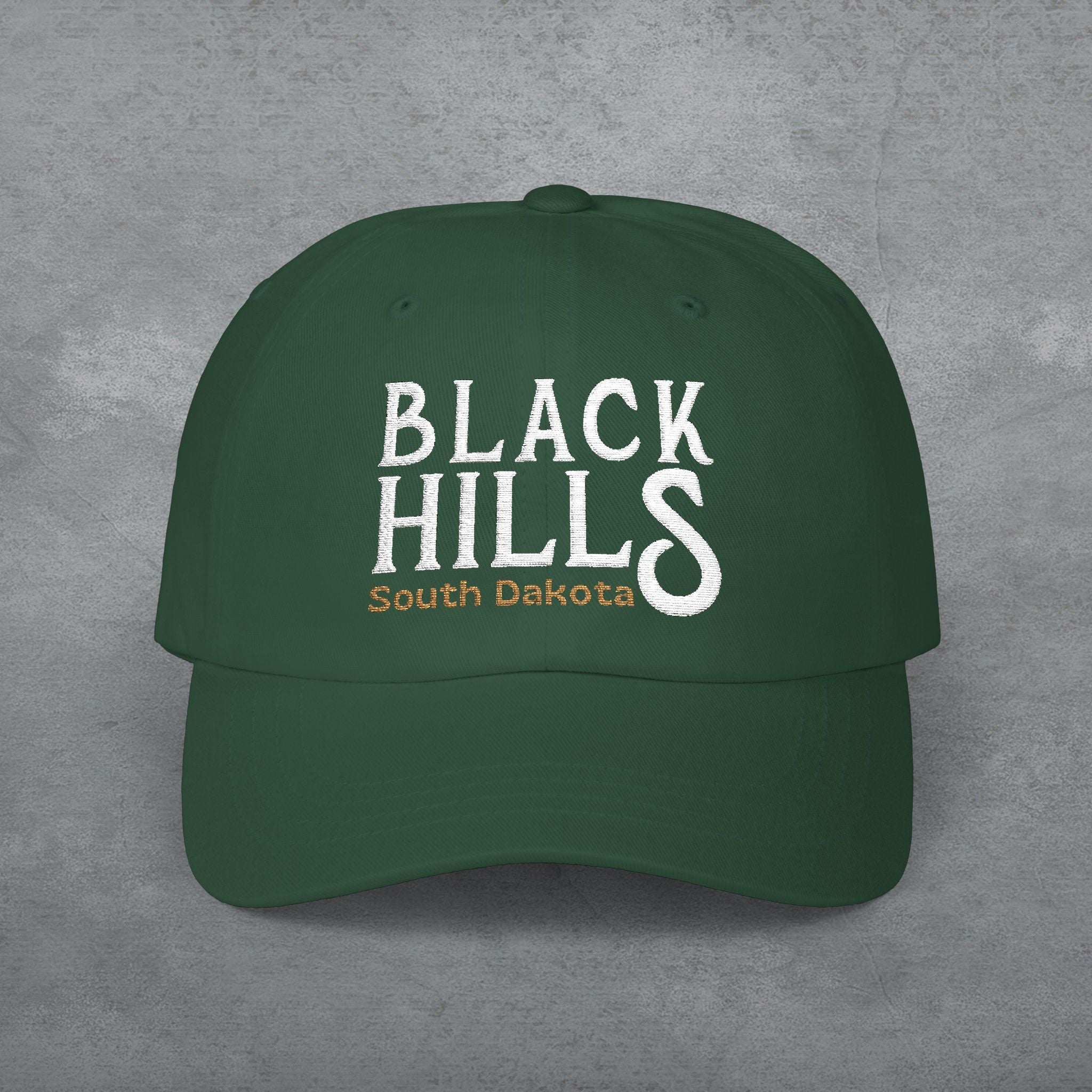 Black Hills South Dakota Embroidered Classic Dad Cap