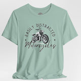 Funny Motorcycle Crew Neck TShirt