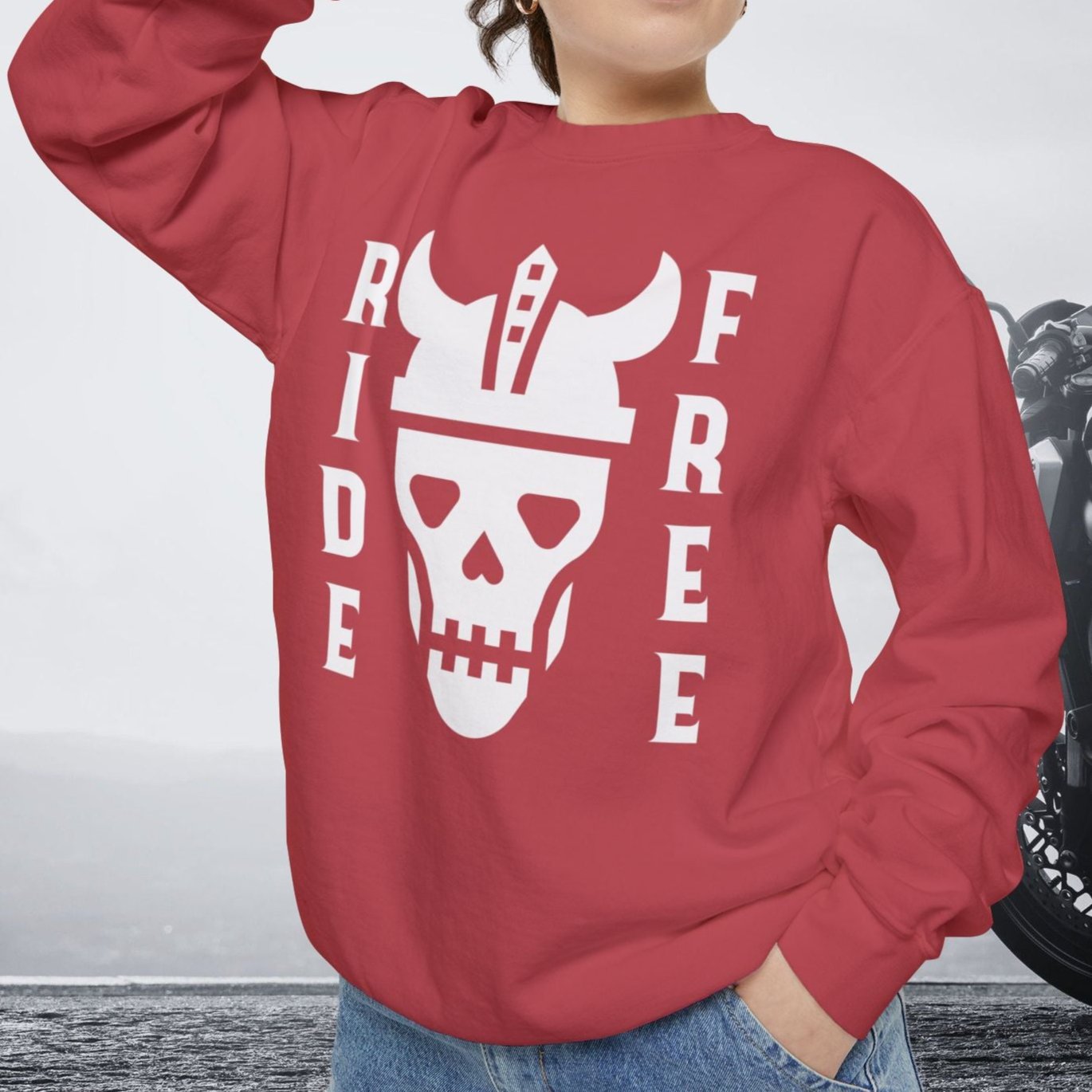 Motorcycle Culture Crew Neck Sweatshirt