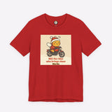 Holiday Biker Bee Rider Christmas T-Shirt by Motorcycle Inn