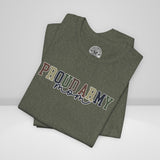 Proud Army Mom Crew Neck TShirt