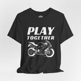 Couples Motorcycle Culture Crew Neck TShirt